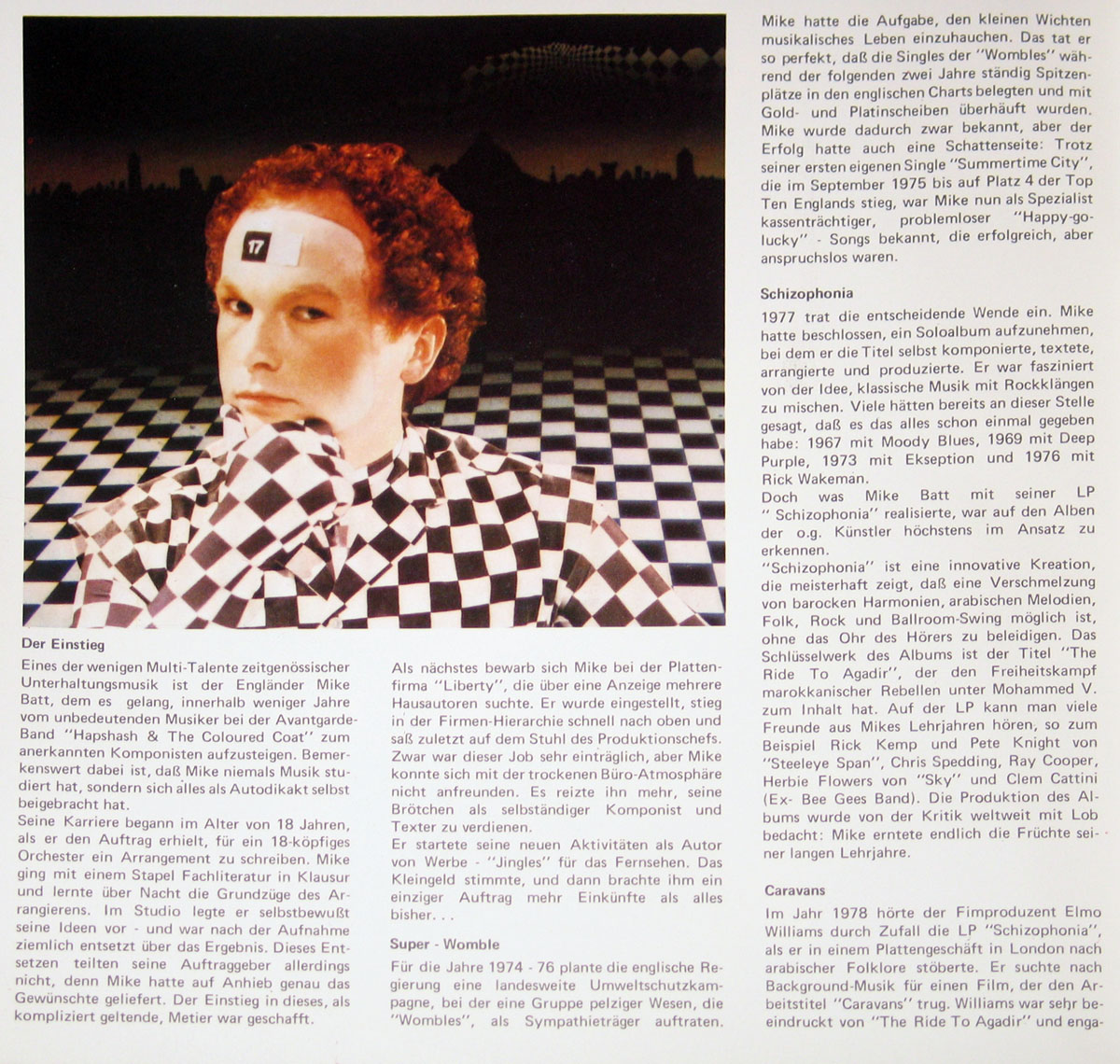 High Resolution #3 Photo MIKE BATT Starsound Collection 
